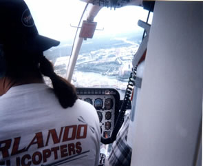looking at  land 