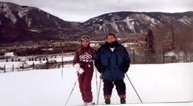 in aspen with deya